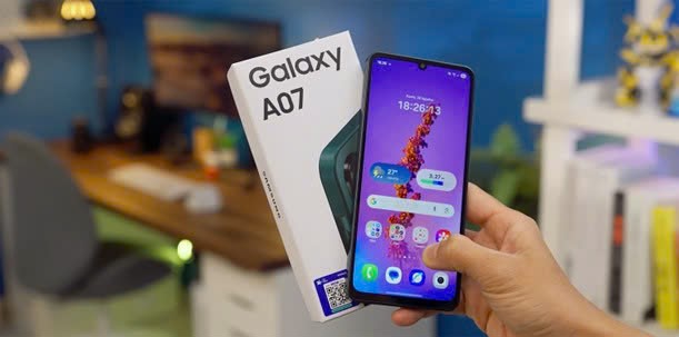 Kết nối & tiện ích Galaxy A07 5G: 5G Sub-6, Wi-Fi ac, Bluetooth 5.3 ...